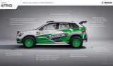 SKODA AFRIQ Motorsport prvky
