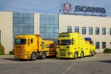 Scania odtah s predchudcem